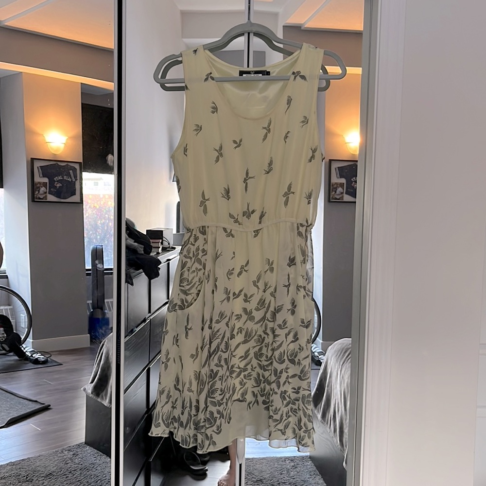 Light yellow dress by paper plane London